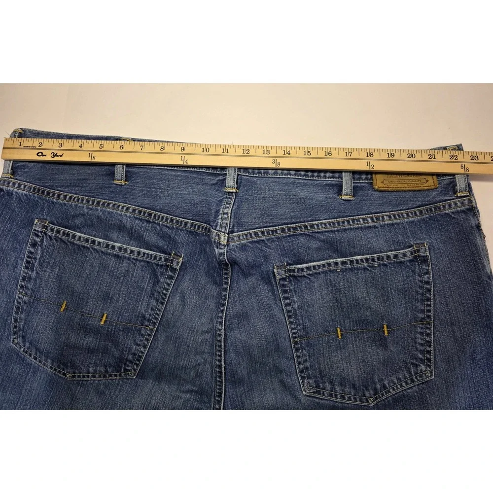 Polo Ralph Lauren Mens Size 46B x32Hampton‎ Straight Denim Jeans
